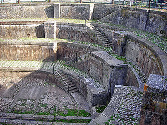 Drydock at Rochefort, France.  Copyright Cold Spring Press.  All rights reserved.