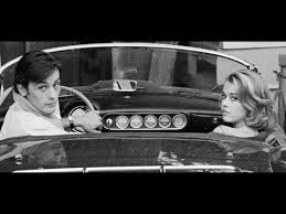 Alain Delon and Jane Fonda in the Spyder