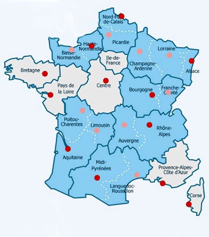 2016 New Regional boundaries.