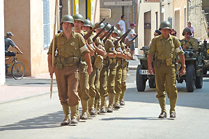 Parade in Le Muy. Photo copyright Ria Stevens.  All rights reserved.