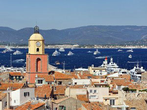 St Tropez Harbor.  Photo:  Wikipedia