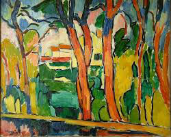 Vlaminck, Route de l'Estaque.  Photo Wikipedia.