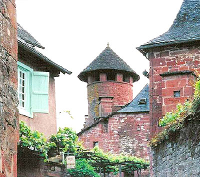 Collonges la Rouge.  Copyright Cold Spring Press.  All rights reserved.