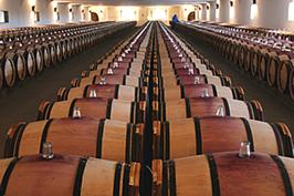 Barrel Hall at Chteau Mouton Rothschild.  Photo courtesy of Ronald Rens.