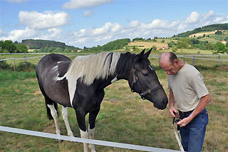 Chris with Valinka