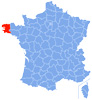 Map of Finistere   Wikipedia