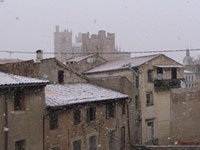 Cathdrale in the snow, Photo by Marlane O'Neill 2009.  All rights reserved.