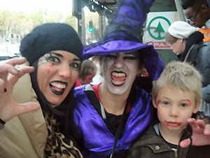 Frightening Faces of Halloween  Photo credit Marlane O'Neill 2012.   All rights reserved.