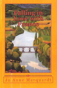 Falling in Love with France.  Illustration copyright by Jo Anne Marquardt.  All rights reserved.