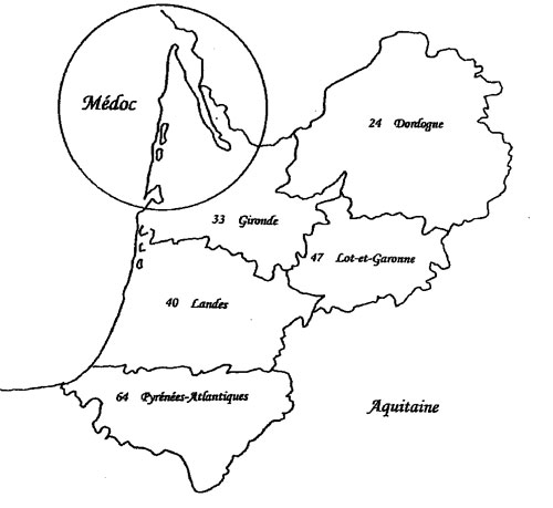 Map highlighting the Mdoc