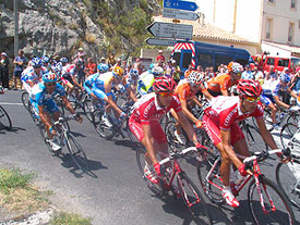 Tour de France in Narbonne - Photo  Marlane O'Neill 2009.  All rights reserved.