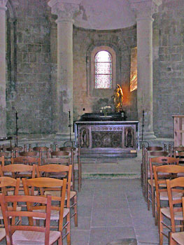 Interior of Elgise Saint-Robert. Copyright Cold Spring Press.  All rights reserved.