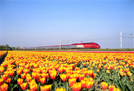 Take the Thalys from Paris to European cities