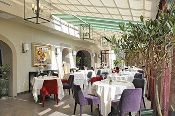 Gourmet Orangerie Restaurant at Chateau de Berne